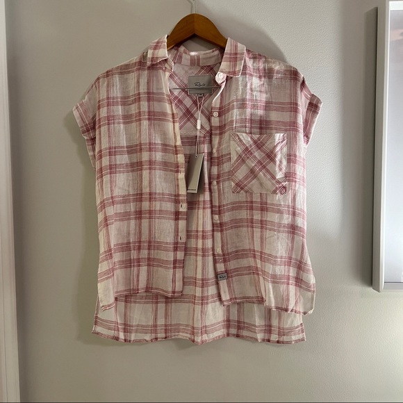 RAILS Pink & White Top - Picture 3 of 7